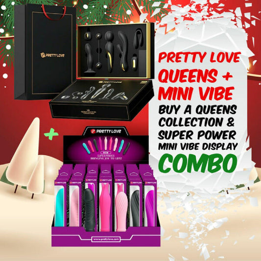 Mini Queen&#039;s Luxury Collection & Super Power Mini Vib Combo - Take A Peek