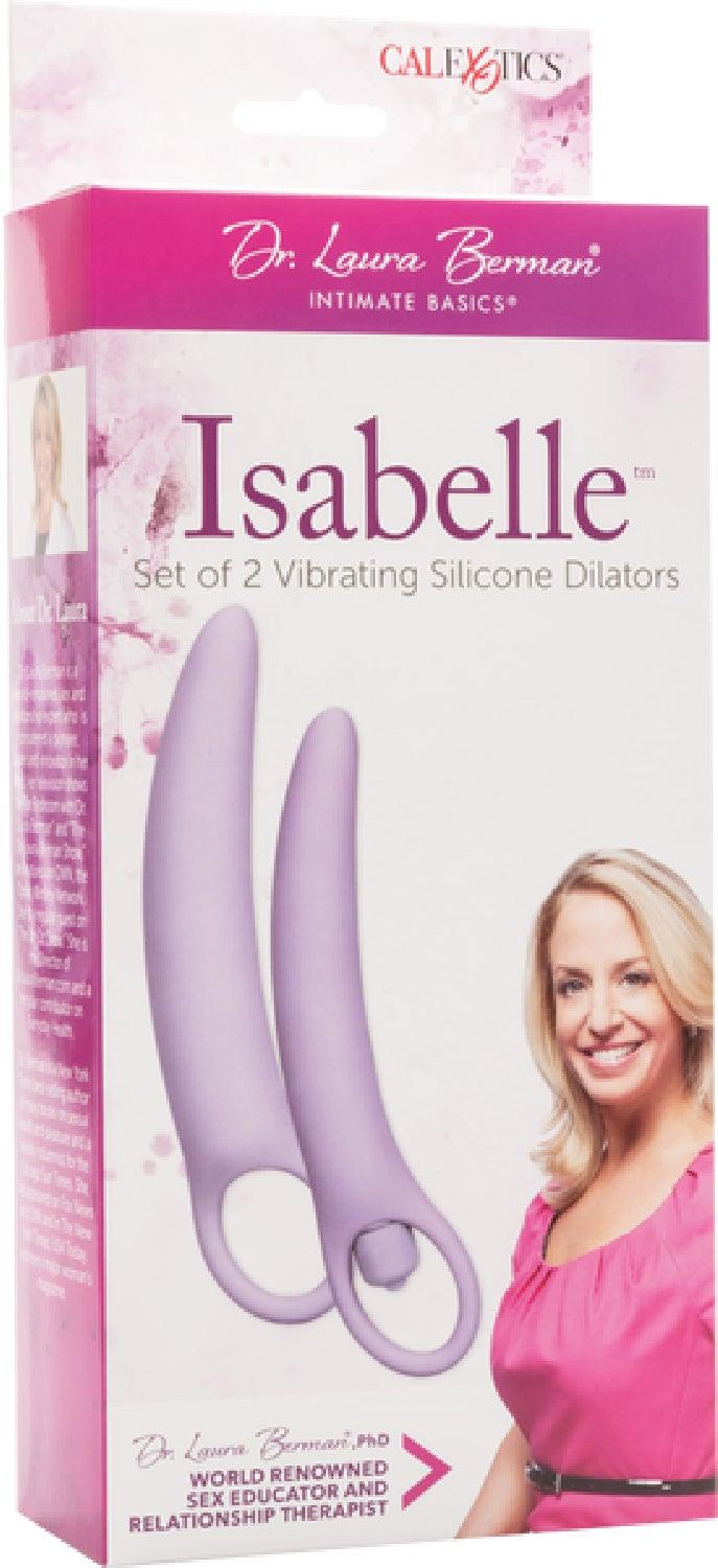 Isabelle Set Of 2 Vibrating Silicone Dilators - Take A Peek