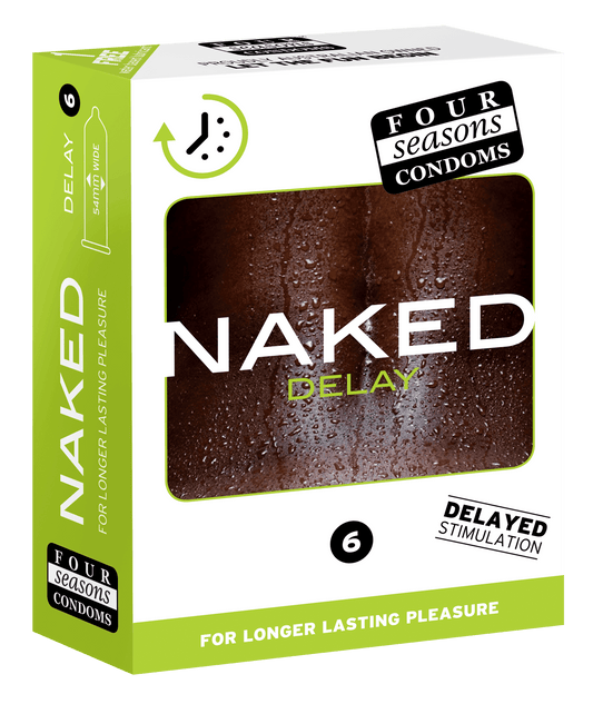 Condom 12pk Naked Delay 54mm - (Sold In Packs Of 6) - Take A Peek