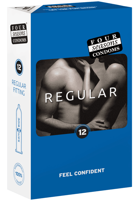 Condom 12pk Regular 54mm - (Sold In Packs Of 6) - Take A Peek
