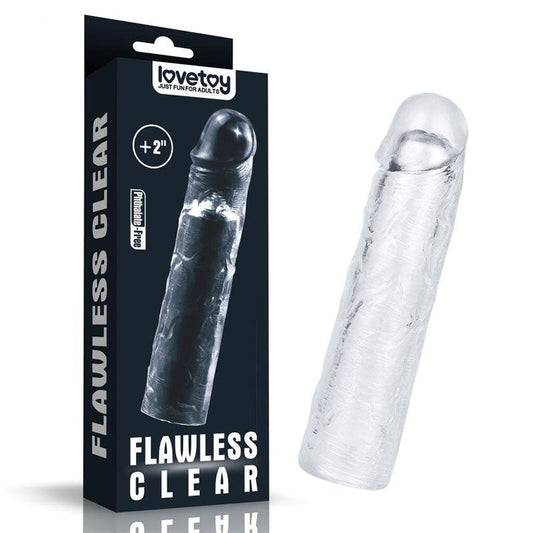 Flawless Clear Penis Sleeve 2'' - Take A Peek