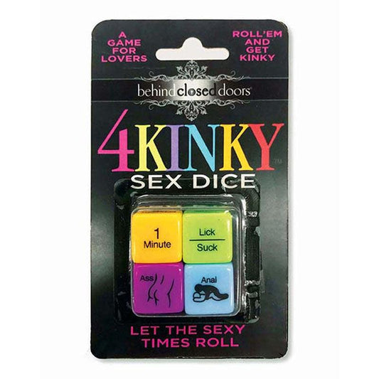 Behind Closed Doors - 4 Kinky Sex Dice - Take A Peek