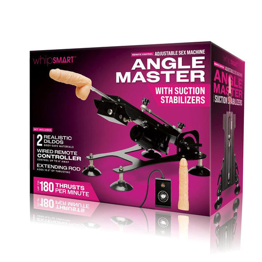 WhipSmart Angle Master Adjustable Sex Machine - Take A Peek