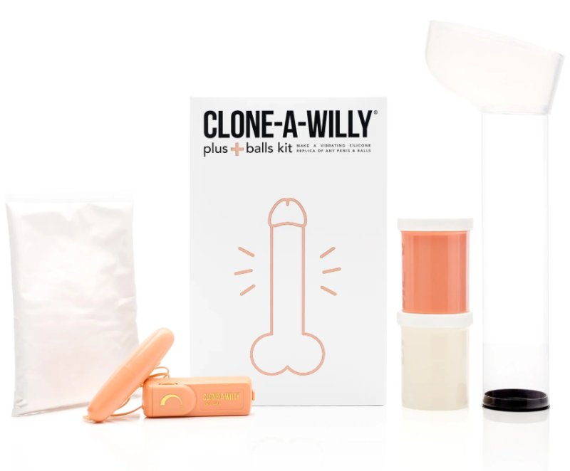 Clone-A-Willy Plus + Balls Kit Light Skin Tone-093274