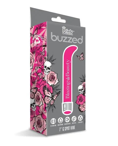 Prints Charming Buzzed 7" G Spot Vibe Blazing Beauty - Take A Peek