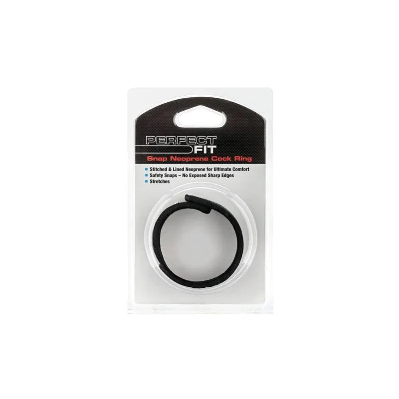 Neoprene Snap Cockrings - Take A Peek
