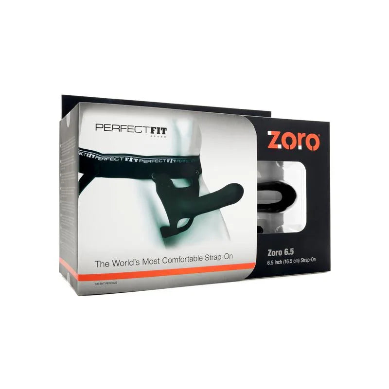 Zoro Strap-On 6.5in Black - Take A Peek