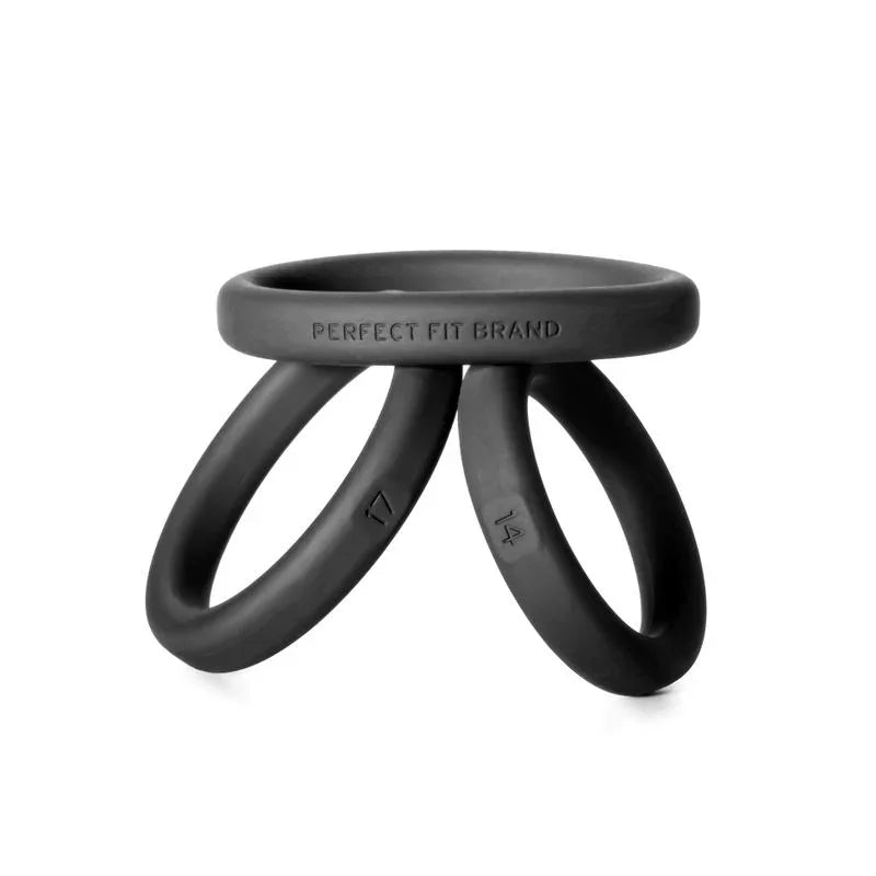 Xact-Fit Silicone Rings Mixed 3 Ring Kit
