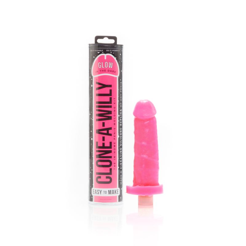 Clone a Willy Glow Pink - Take A Peek