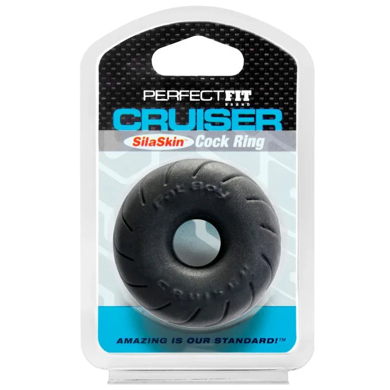 Cruiser Ring 2.5in SilaSkin Black - Take A Peek