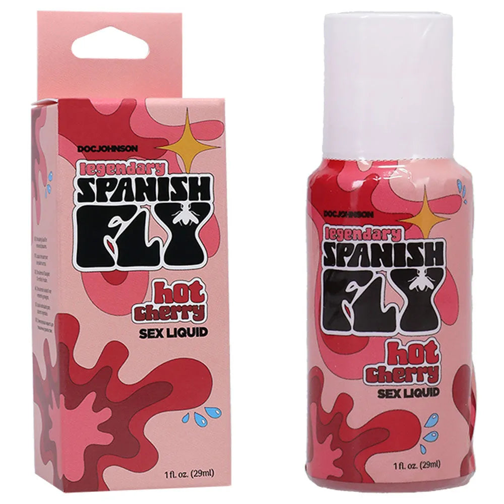 Spanish Fly Sex Liquid - Hot Cherry - Aphrodisiac Enhancer - 29 ml Bottle - Take A Peek