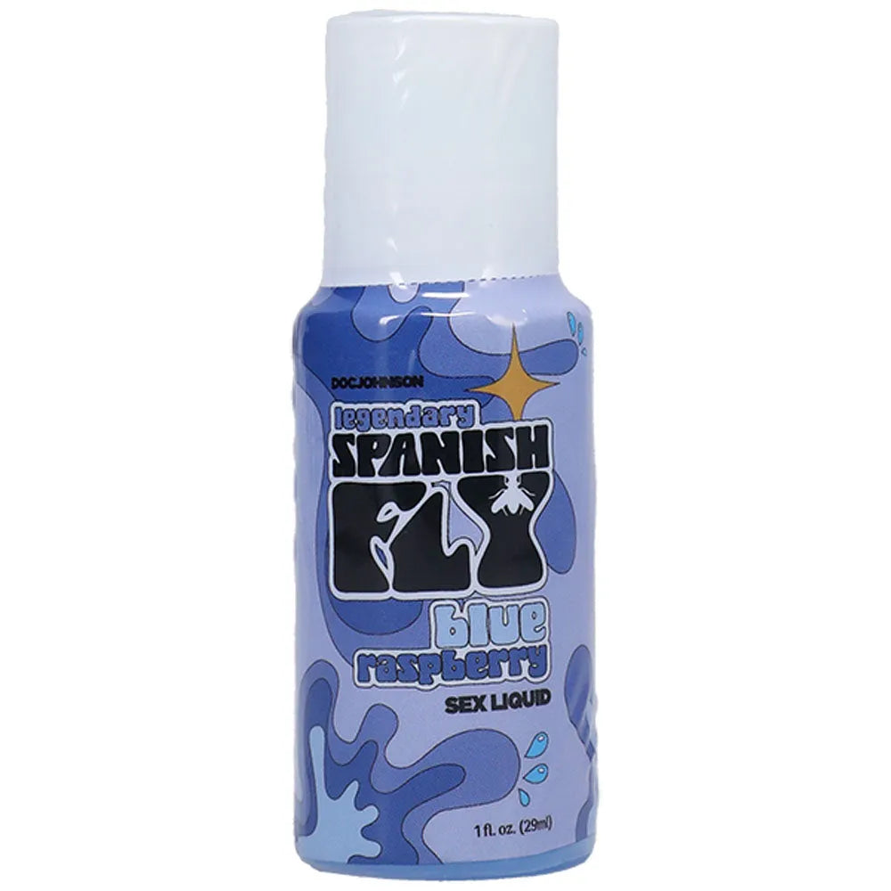 Spanish Fly Sex Liquid - Blue Raspberry - Aphrodisiac Enhancer - 29 ml Bottle - Take A Peek