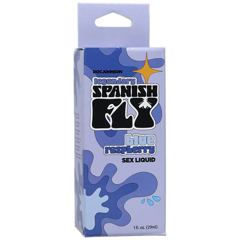Spanish Fly Sex Liquid - Blue Raspberry - Aphrodisiac Enhancer - 29 ml Bottle - Take A Peek