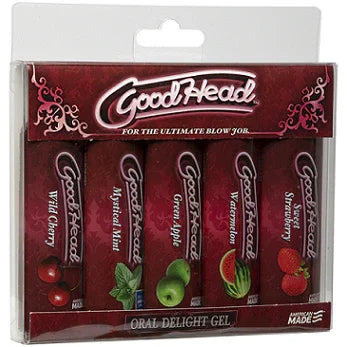 GoodHead - Oral Delight Gel - Multi 5-Pack-1360-11-BX