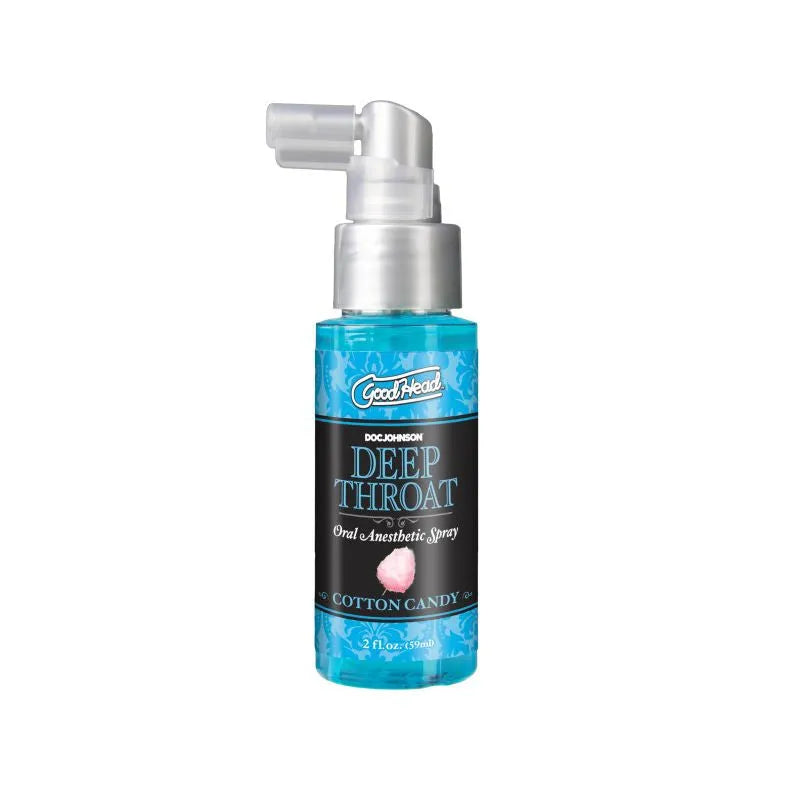 GoodHead - Deep Throat Spray - Cotton Candy - 2 fl. oz. - Take A Peek