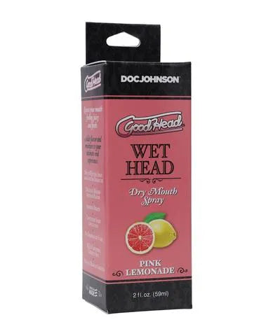 GoodHead - Wet Head - Dry Mouth Spray - Pink Lemonade - 2 fl. oz. - Take A Peek