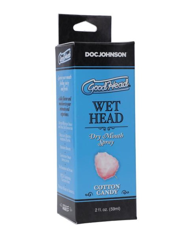 GoodHead - Wet Head - Dry Mouth Spray - Cotton Candy - 2 fl. oz.-1361-21-BX