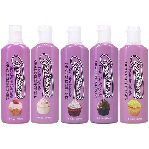 GoodHead - Oral Delight Gel - Cupcake - 5 Pack - 1 fl. oz.-1361-36-BX