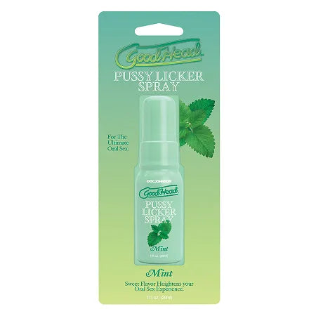 GoodHead - Pussy Licker Spray - Mint - 1 fl. oz. - Take A Peek