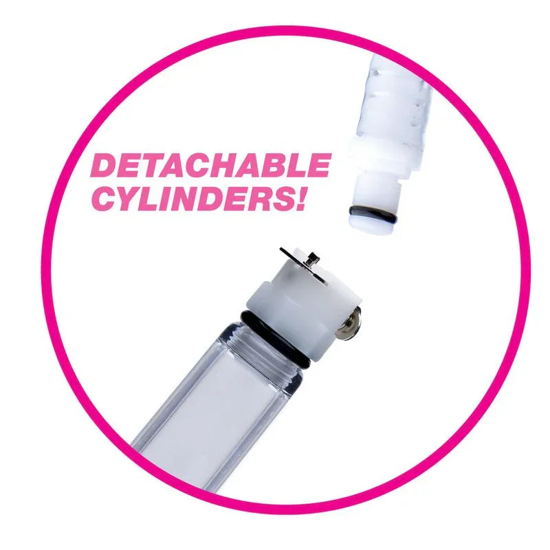 Nipple Pumping System with Dual Cylinders