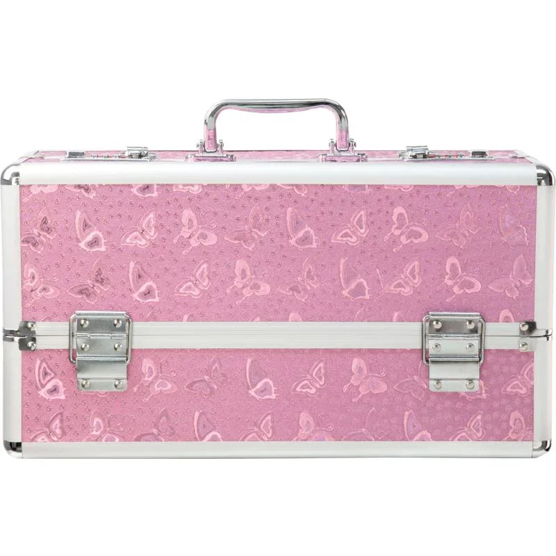 Lockable Large Vibrator Case Pink