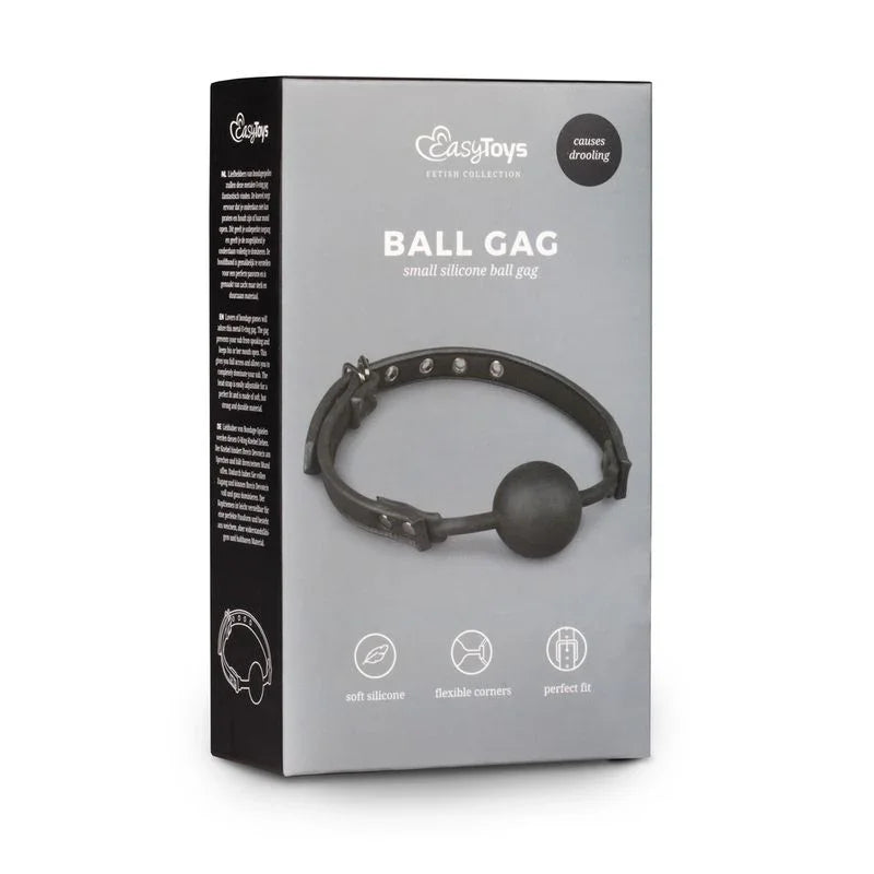 Ball Gag With Silicone Ball - Take A Peek