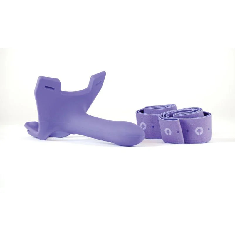 Zoro Strap-On 5.5in Purple - Take A Peek