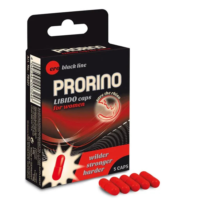 PRORINO Libido Capsules For Women 5 Pc - Take A Peek
