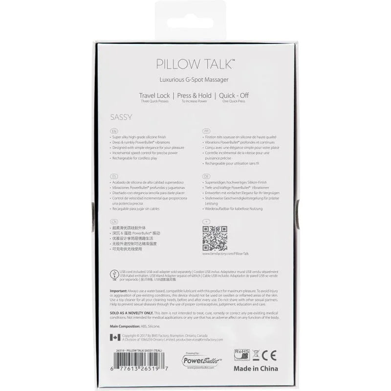 Pillow Talk Sassy Teal - Take A Peek