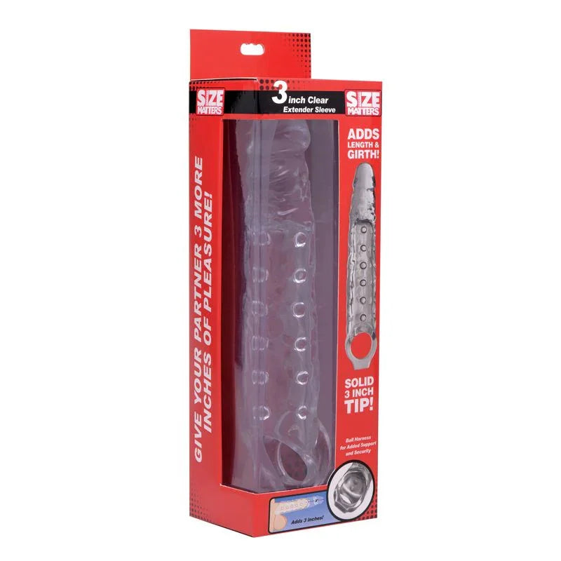 3in Extender Sleeve Clear - Take A Peek