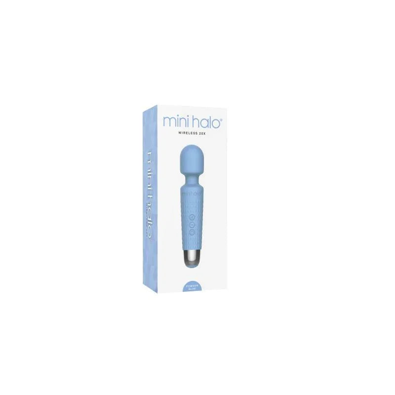 Shibari Mini Wand Halo 20X Powder Blue