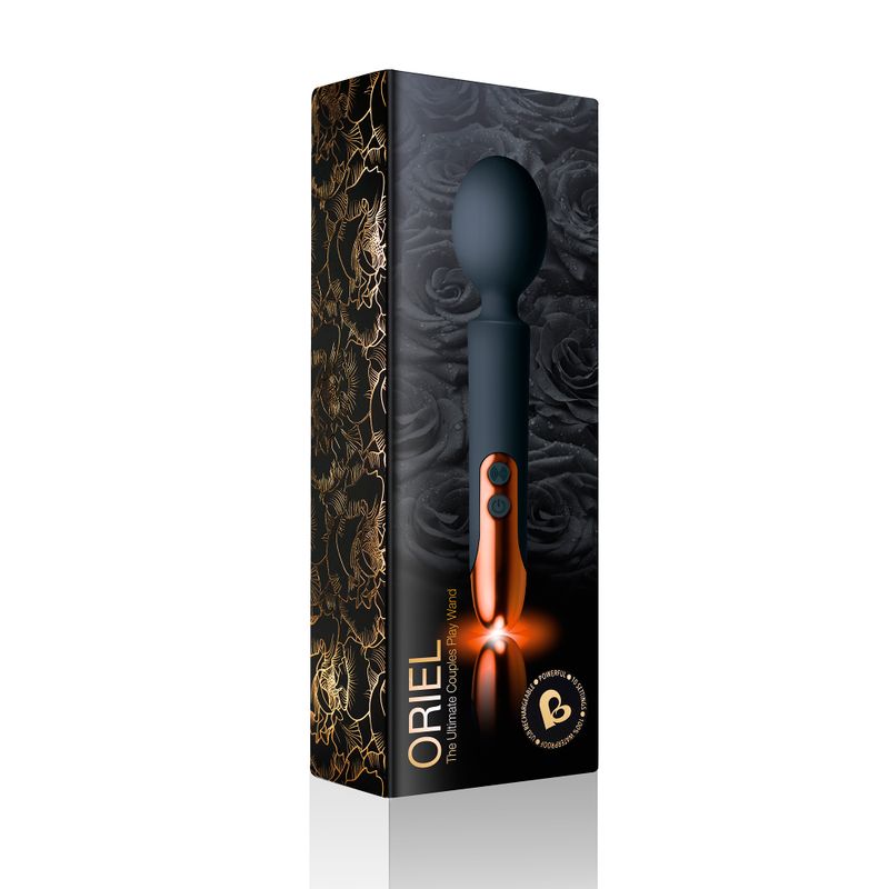 Oriel Rechargeable Wand Black - Take A Peek