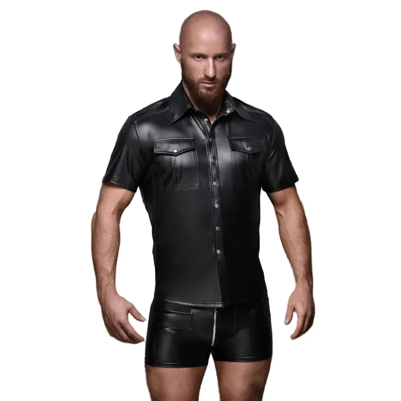 Sexy And Elegant Shirt With Front Pockets