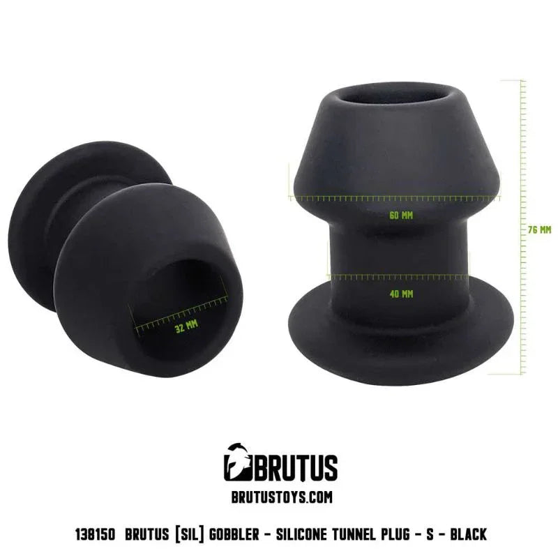 Brutus Gobbler Silicone Tunnel Plug S - Take A Peek