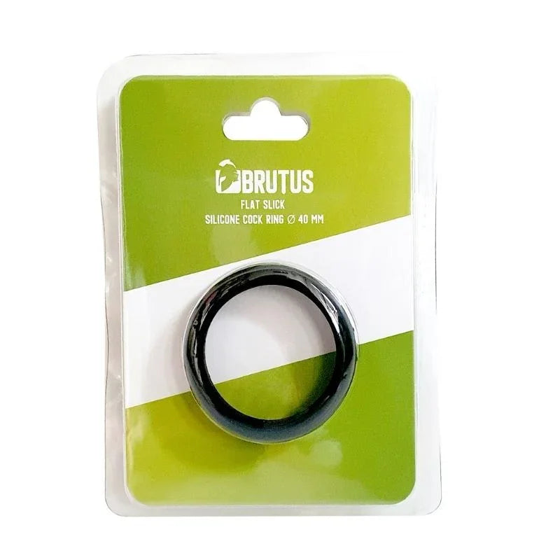 Brutus Flat Slick Cock Ring 40mm - Take A Peek