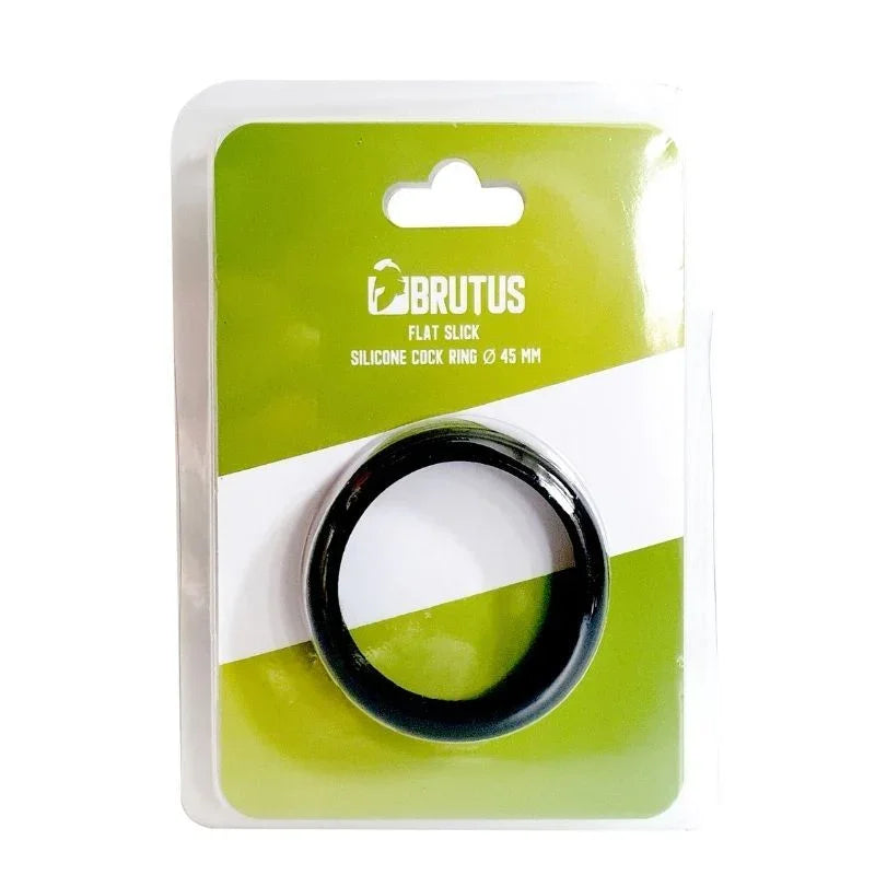 Brutus Flat Slick Cock Ring 45mm - Take A Peek