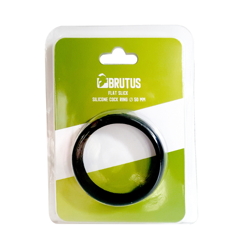 Brutus Flat Slick Cock Ring 50mm - Take A Peek