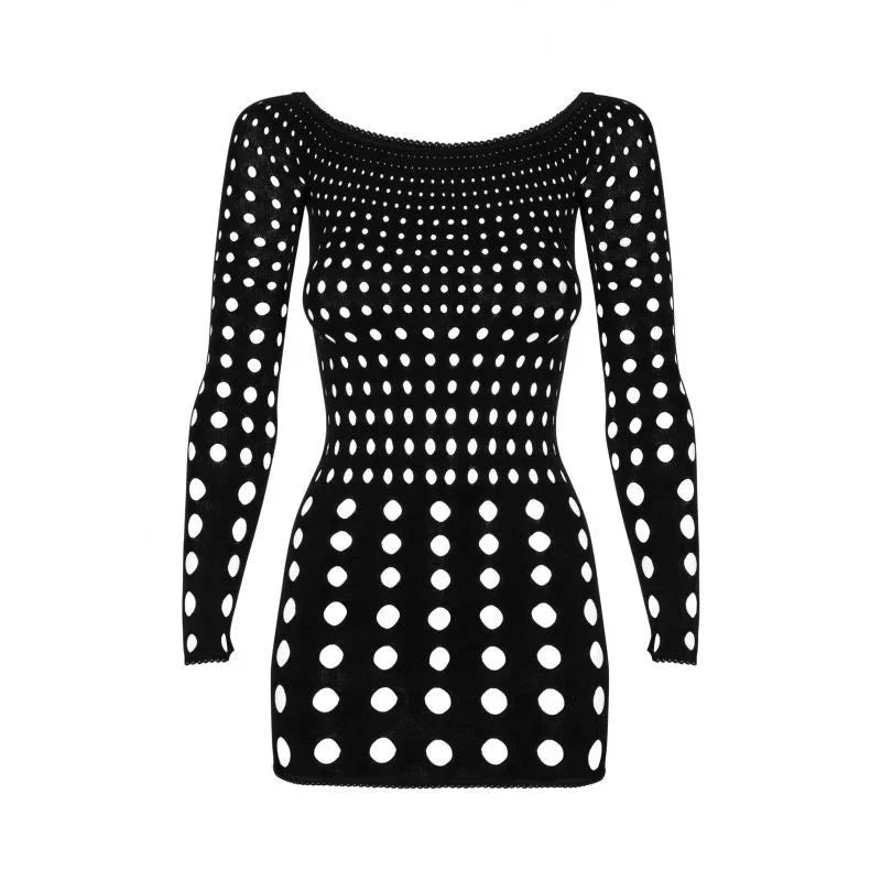 Rocker Dress Black - Take A Peek