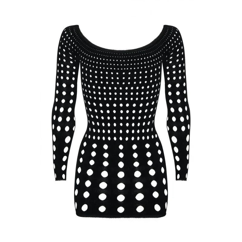 Rocker Dress Black - Take A Peek