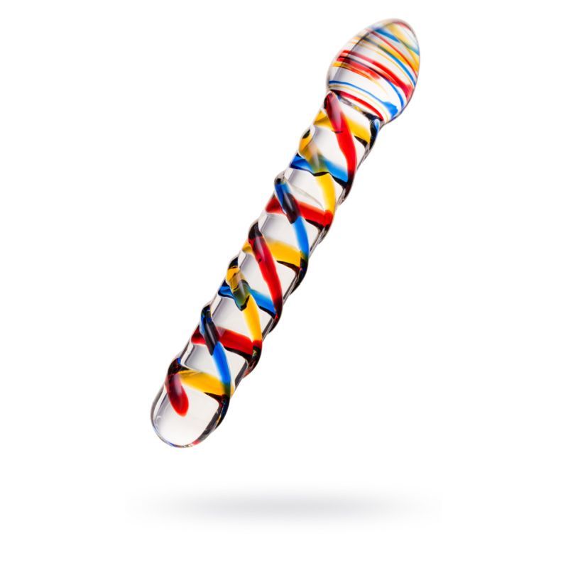 Sexus Glass Dildo Tropicana 19.5cm - Take A Peek