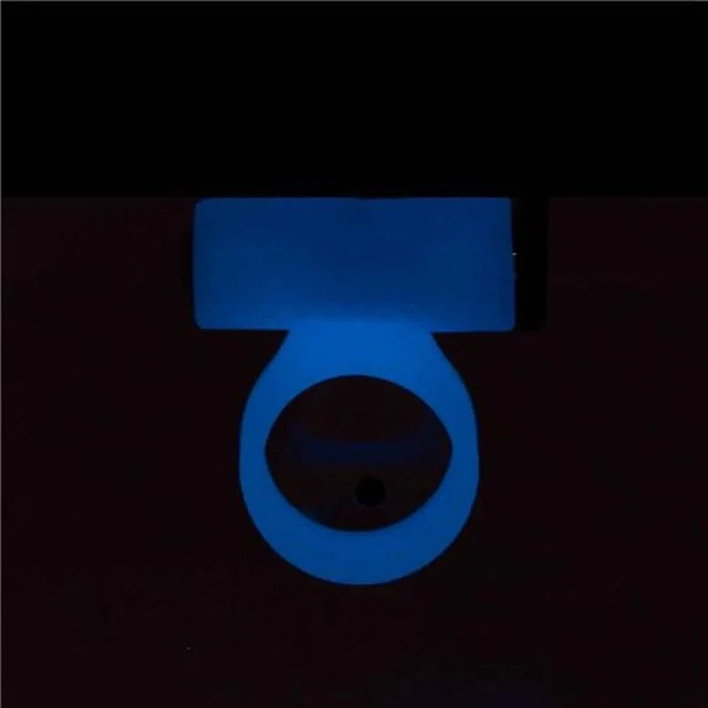 Power Bullet Cosmic Cock Ring w Bullet Glow in the Dark