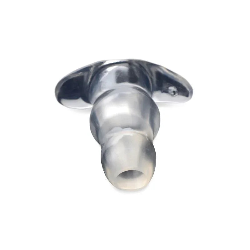 Clear View Hollow Anal Plug Medium - Take A Peek
