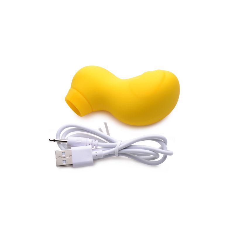 Sucky Ducky Silicone Clitoral Stimulator Yellow