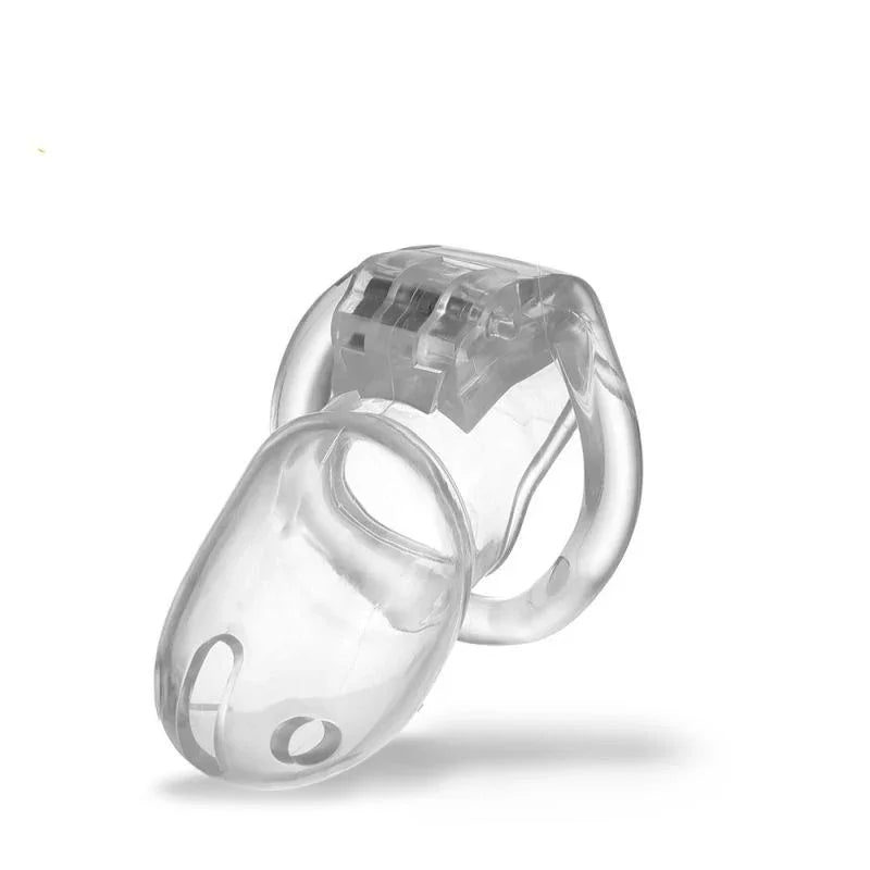 Brutus Stealth Chastity Cage Clear - Take A Peek
