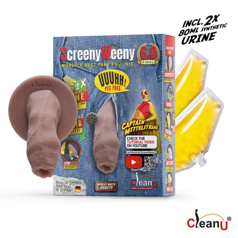 Screeny Weeny 6.0 Uncut Nordic white - Take A Peek