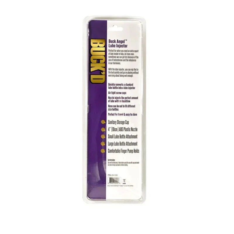 Spout Silicone Lube Injector