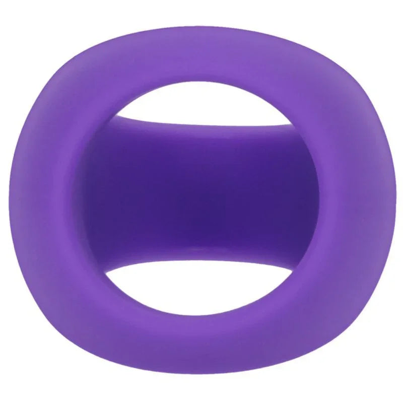 Stirrup Silicone Cock Ring Lilac