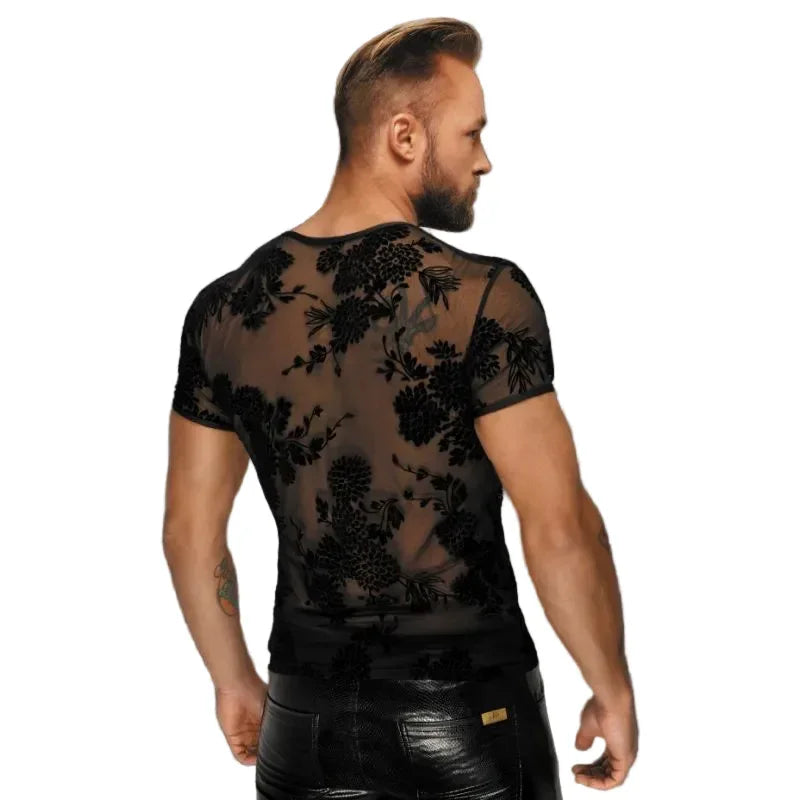 Flock Embroidery T-Shirt