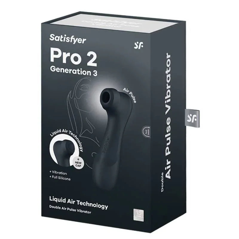 Satisfyer Pro 2 Gen 3 Clitoral Stimulator Black