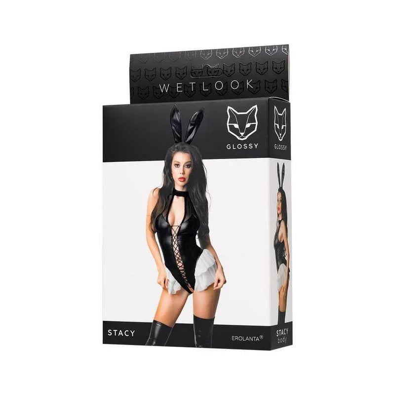 Glossy Stacy Bodysuit - Take A Peek